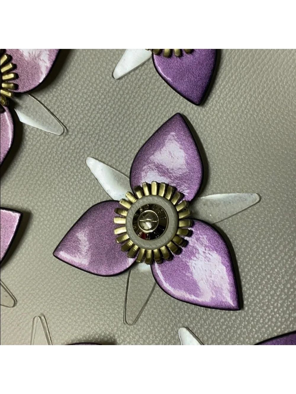 RARE Henri Bendel West 57th Floral Appliqué Tote